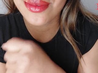 [GetFreeDays.com] Handjob Close Up - Sensual Red Lips Sex Film March 2023-3
