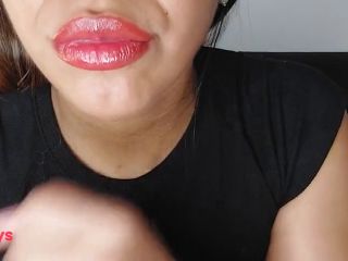 [GetFreeDays.com] Handjob Close Up - Sensual Red Lips Sex Film March 2023-5