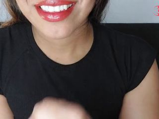 [GetFreeDays.com] Handjob Close Up - Sensual Red Lips Sex Film March 2023-7