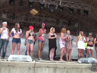 Abate Of Iowa 2015 Freedom Rally Thurday First Strip Contest Of The Weekend Tattoo!-1