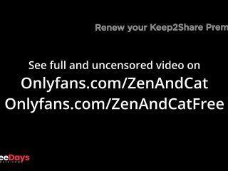 [GetFreeDays.com] He sucks her big strapon dildo, cums on it and cleans sperm with his mouth teaser Adult Stream May 2023-6