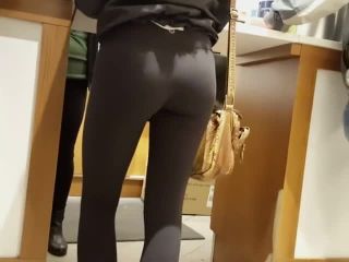 Candid Tight Ass In Leggings *480p*-6