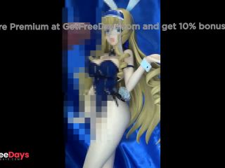 [GetFreeDays.com] Semen splashing on a woman in a cartoon blonde bunny suit cosplay Perverted figure. Adult Video June 2023-6