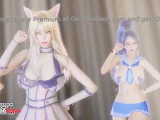 [GetFreeDays.com] MMD WJSN CHOCOME - Hmph Ahri Kaisa Seraphine Sexy Kpop Dance League of Legends Uncensored Hentai Porn Leak October 2022-7