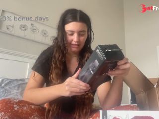 [GetFreeDays.com] unboxing and playing with some wild and crazy new sex toys Porn Video December 2022-2