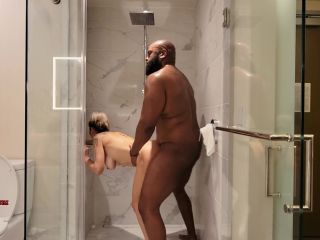 ChocolateBeastAz - Shower Sex w Persian Milf Venice - Interracial-3