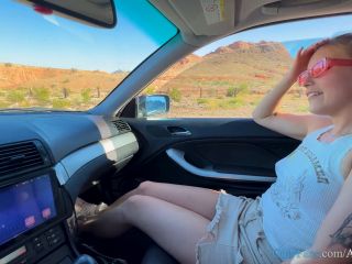 AlexAndAva Onlyfans Model Giving A Blowjob To Pay For A Ride To Las Vegas - AlexAndAva - Facial Cumshot - 4K-0