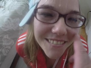M@nyV1ds - DirtyKristy - Nerdy Brat in a Hat Blowjob Facial Part3-9
