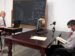 free adult clip 16 fetish lady Amateur Boxxx – Teacher Fucks Student in front of Virtual Class, school slut on amateur porn-0