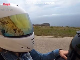 [GetFreeDays.com] Risky blowjob with cumming in mouth at view point in Spain - Owiaks Adult Stream April 2023-2