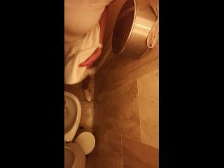 NAUGHTY COUPLE GETS CAUGHT FUCKING IN THE PUBLIC TOILET AT THE MALL-0