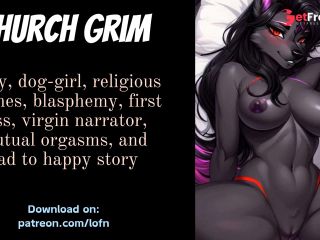 [GetFreeDays.com] F4A Church Grim - Furry Virgin Dog Girl Thanks You for Talking to Her Porn Leak December 2022-4