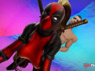 [GetFreeDays.com] Lady DeadPool woman - Sexy Sex in the Rainbow Space Porn Film December 2022-0