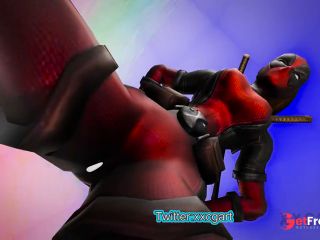 [GetFreeDays.com] Lady DeadPool woman - Sexy Sex in the Rainbow Space Porn Film December 2022-4