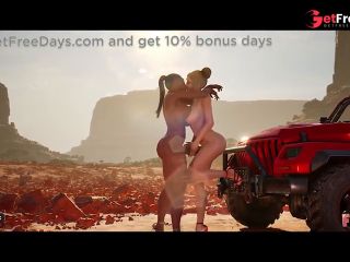 [GetFreeDays.com] Futa3dX - Futa Brunette And Blonde Babes Stranded In The Desert Fucking Hard Porn Video November 2022-6