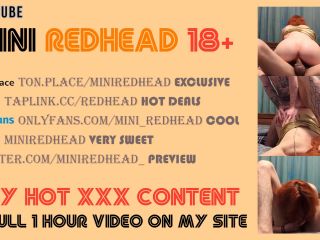 Fucked The Redhead In All Positions Until She Got Goosebumps Eng Sub  PornHub  MiniRedhead -9