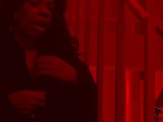 Strokes Red Lit Stairs - (Shemale porn)-1