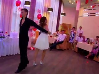 Acrobatic wedding dance reveals  panties-0