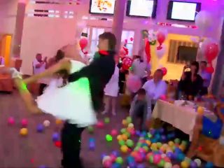 Acrobatic wedding dance reveals  panties-8