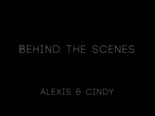Behind The Scenes: Alexis Crystal and Cindy Shine On  Location-1