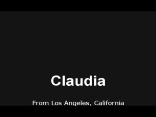 Watch Latina Hottie Claudia Jacks Off-0