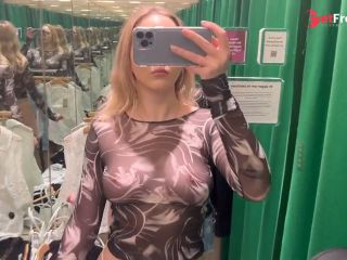 [GetFreeDays.com] see through tops try on haul sexy haul Sex Stream February 2023-5