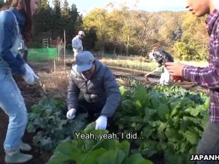 porn video 48 Farmer girl Maki Hojo in outdoor farewell gangbang on blowjob porn extreme hardcore teen porn-0