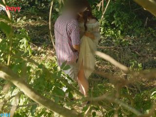 [GetFreeDays.com] Secret date between lovers in the forest, passionate sex. Aesthetic voyeur video. Sex Leak April 2023-3