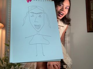 online clip 39 spit fetish porn femdom porn | Goddess Montera – Sketching Uglies | findom-6