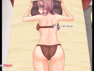 [GetFreeDays.com] Hentai Game 2D animation of a busty woman getting an erotic massage. Sex Leak June 2023-4