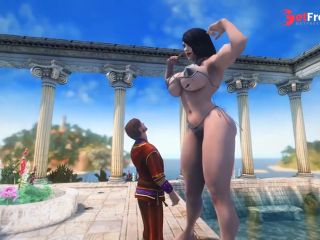 [GetFreeDays.com] South Sea Giantess Part 1 - Skyrim Giantess Sex Stream October 2022-3