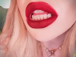 adult video clip 46 surgical fetish Goddess Blonde Kitty – Lipstick Try On Haul, dark lipstick on femdom porn-9