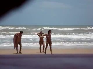 Group of nudists got filmed by a voyeur-4