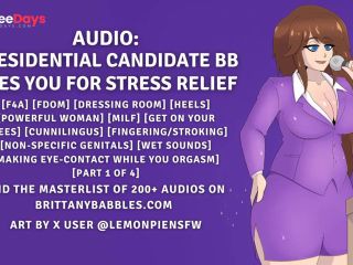 [GetFreeDays.com] Audio Presidential Candidate BB Uses You For Stress Relief Adult Clip October 2022-1