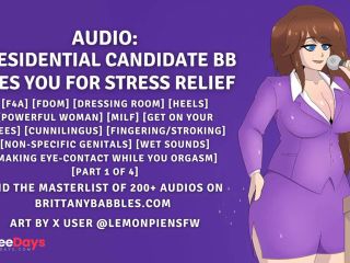 [GetFreeDays.com] Audio Presidential Candidate BB Uses You For Stress Relief Adult Clip October 2022-9