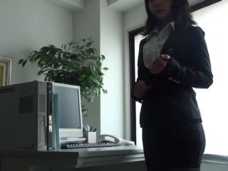 [hotspanker.com] Paranoid Regulations – Secretary Giving Himself Spanking Received 10 more Spanking-4