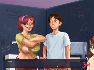 [GetFreeDays.com] Summertime saga 12 - My friend allows me to touch her breasts in the school ba - Jazziuu - Gameplay Adult Video December 2022-4