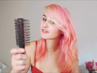 M@nyV1ds - MarySweeeet - BRUSHING MY PINK HAIR-0