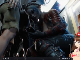 [GetFreeDays.com] I find Harley Quinn on subway and fuck her huge breasts and cum inside Creampie animation -Jazziuu Adult Clip March 2023-0