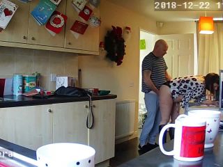 Hewife milf mom shagged kitchen hidden ip camera-4
