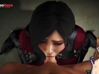 [GetFreeDays.com] Lyon puts his huge cock in Ada Wongs mouth from Resident evil 4 Parody animation - Jazziuu Adult Clip November 2022-2