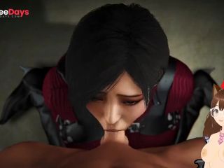 [GetFreeDays.com] Lyon puts his huge cock in Ada Wongs mouth from Resident evil 4 Parody animation - Jazziuu Adult Clip November 2022-7