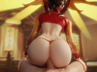  8576 – Zhuque Mercy Giving A Nice Blowjob – 3D Video, cartoon on 3d porn-6