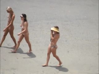 Nudist ladies walking and posing for photos-0