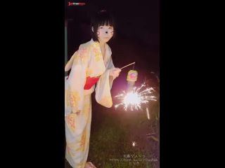 [GetFreeDays.com] climax Yukata girl and fireworks, then blowjob, cowgirl, normal position Nakadashi... Porn Video January 2023-0