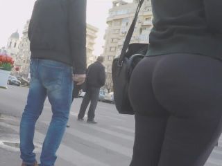 Awesome big ass in magical  tights-9