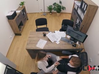 [GetFreeDays.com] LOAN4K. Blonde Maya with big tits is fucking a bank worker on the office chair while his colleague i Porn Video June 2023-5