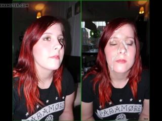 before and after cum facial compilation-5