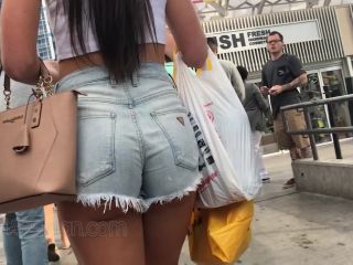 CandidCreeps 811 Booty Shorts Denim Nice Ass Candid Ccreep Hd-8