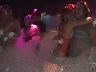 Totally Unedited And Wild Foam Party At Crabby Bills Key West  Florida-7